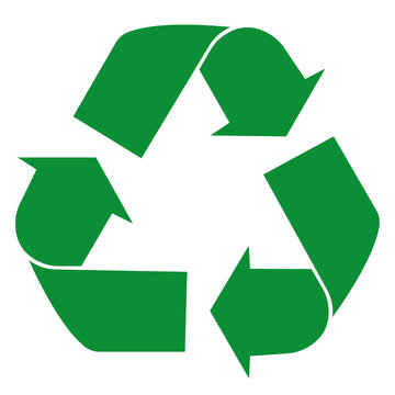Simbolos de Reciclaje de Plastico Verde | Plastic Recycling Symbols	green
