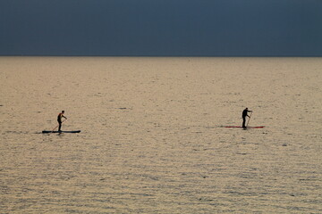 Stand Up Paddling in Gdynia Poland
