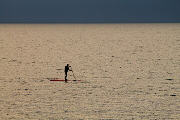 Stand Up Paddling in Gdynia Poland