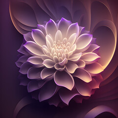 Beautiful purple tulips on a dark background. Vector illustration.. Generative AI technology.. Generative AI technology.