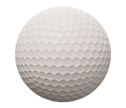 golf ball 3d icon