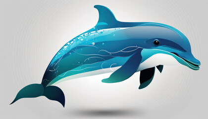 Discover the playful world of intelligent dolphins in the vast blue ocean