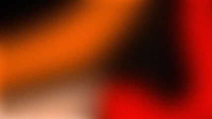 Orange red black gradient background, grainy texture effect, web banner design