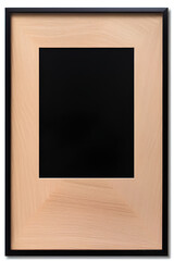 A photograph of a poster frame