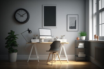 minimalist office scenes 2