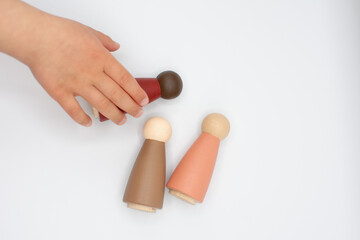 Multicultural Peg Dolls