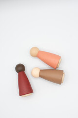 Multicultural Peg Dolls