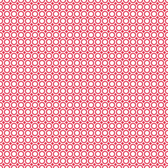 Basic Shape Circle RedCW2 Seamless Pattern