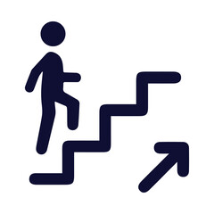 leader, growth, success, successful leader growth icon