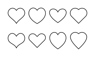 Love icon vector for web and mobile app. Heart sign and symbol. Like icon vector.