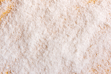 shredded coconut texture background