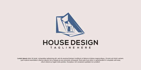abstract building architecture logo, minimalist real estate logo, luxury building logo design template, architecture studio logo template