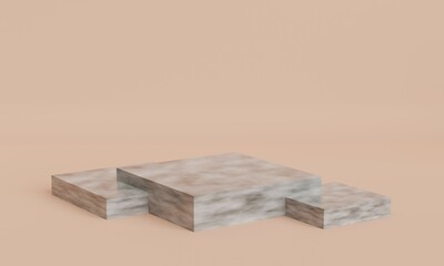 Graphic design illustration 3D object