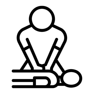 cpr line icon