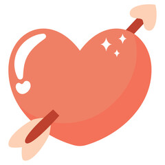 cupid heart design