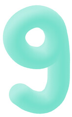 3d number 9