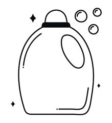 disinfectant bottle icon