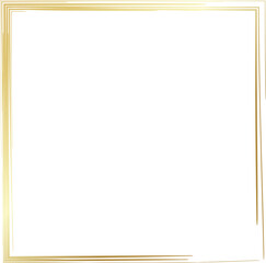 Obraz premium Grunge golden frame. Luxury design