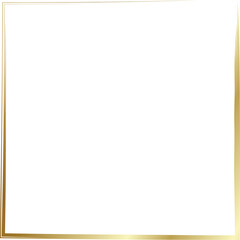 Obraz premium Grunge golden frame. Luxury design