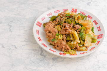 回鍋肉　ホイコーロー