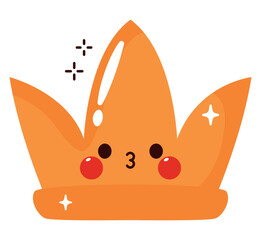 kawaii crown design