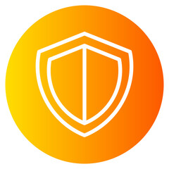shield gradient icon