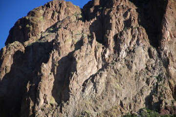 rock formation in the mountains