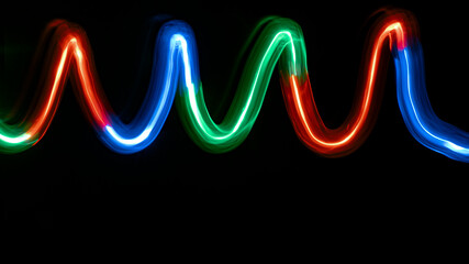 Party overlay photo video effect black background