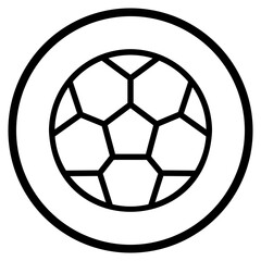 Obraz premium football icon