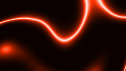 Red gradient in dark background effect. 2D layout illustration