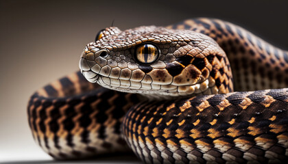 Fototapeta premium snake in action