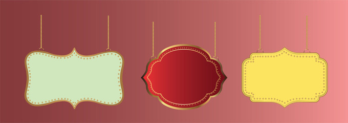 Hanging Sign illustration 