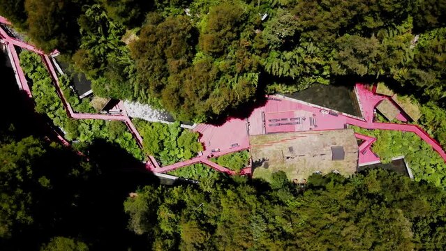 Termas geometricas in south of Chile