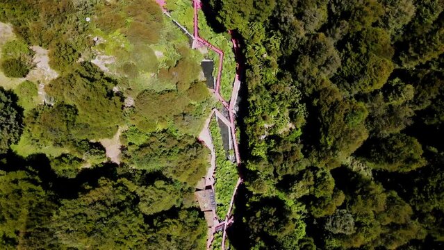 Termas geometricas in south of Chile