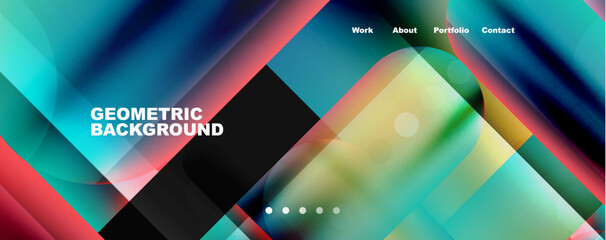 Squares and lines dynamic speed abstract background. Vector Illustration For Wallpaper, Banner, Background, Card, Book Illustration, landing page