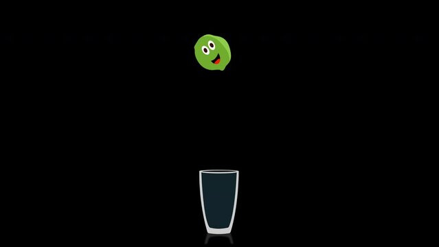 Jugo de limon, alpha.
