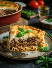 pasta with sauce, Generative AI