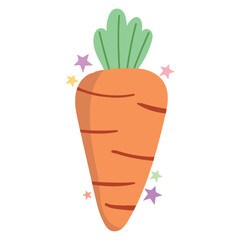 carrot vegetable icon