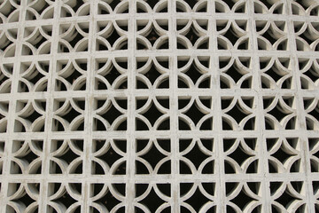 a Concrete vent. Seamless pattern., brick wall texture background.