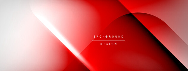Fototapeta premium Shadow lines vector techno banner and light effects. Techno Illustration For Wallpaper, Banner, Background, Card, Book Illustration, landing page