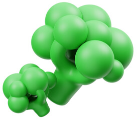 Broccoli 3D Icon