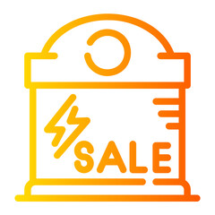 sale gradient icon