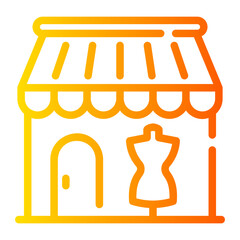 tailor gradient icon
