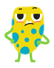 Cute monster © TWINS DESIGN STUDIO