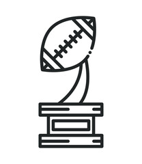 trophy american football