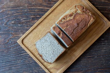 蕎麦粉で作ったパン