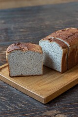 蕎麦粉で作ったパン