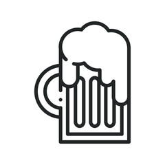 beer glass food