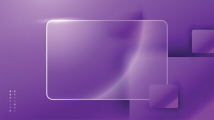 Creative wallpaper and trendy glassmorphism background with abstract geometric design