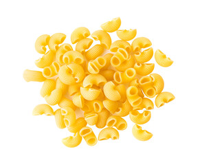 uncooked elbow macaroni on  transparent png